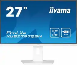 Iiyama ProLite XUB2797QSN-W1 27 2K IPS 100Hz 1ms MPRT Monitor LED