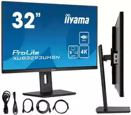 Iiyama ProLite XUB3293UHSN-B5 32 cale 4K IPS 60Hz 4ms monitor LED