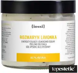 Iossi Rozmaryn Limonka Energetyzujący peeling cukrowy do ciała 250 ml