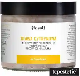 Iossi Trawa Cytrynowa Energetyzujący peeling cukrowy do ciała 250 ml