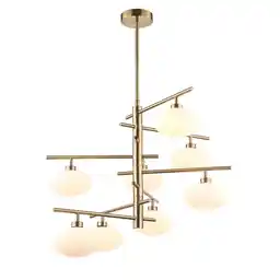 Italux Lampa designerska wisząca Fiorenzo MDM3661-8 BRO+W