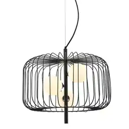 Italux Lampa loft wisząca Daren MDM-3936/3 BK