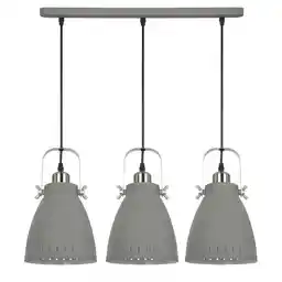 Italux Lampa loft wisząca FRANKLIN MD-HN8026S-3-GR+S.NICK