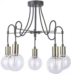 Italux Lampa loft wisząca Gianni MX16096-5A