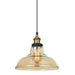 Italux Lampa loft wisząca HUBERT MDM-2381/1 GD+AMB