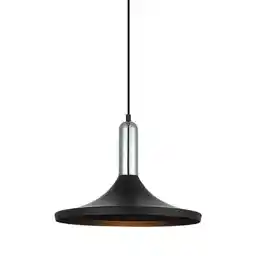 Italux Lampa loft wisząca LUSTY MDM-3027/1 BK+CR