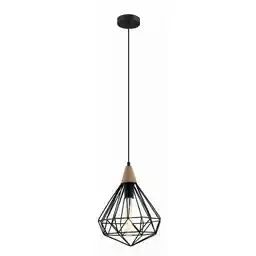 Italux Lampa loft wisząca MAELLE MDM-2591/1S BK