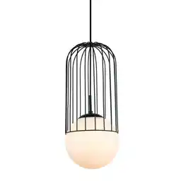 Italux Lampa loft wisząca Matty MDM-3940/1 BK