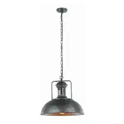 Italux Lampa loft wisząca NADIA MDM-2647/1 GR+BK