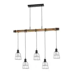 Italux Lampa loft wisząca PONTE PND-4290-5-L