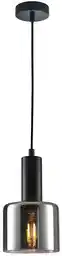 Italux Lampa loft wisząca SANTIA PND-65342-1-BK+SG