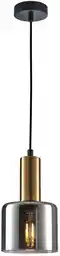 Italux Lampa loft wisząca SANTIA PND-65342-1-BRO+SG