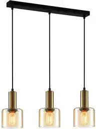 Italux Lampa loft wisząca SANTIA PND-65342-3-BRO+AMB