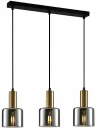 Italux Lampa loft wisząca SANTIA PND-65342-3-BRO+SG