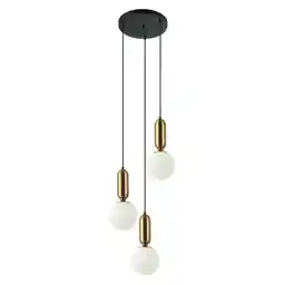 Italux Lampa nad stół wisząca Aldeva PND-02340-3S-BRO