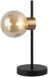 Italux Lampa stołowa Bletter PND-5225-1-BK-AMB