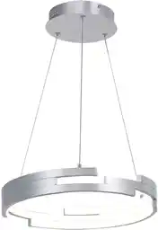 Italux Lampa stylowa wisząca Velar MD16003097-1B SILVER