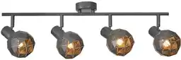 Italux Lampa sufitowa Harley SPL-3480-4-GR-GD