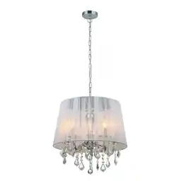 Italux Lampa wisząca abażur CORNELIA MDM-2572/5 W