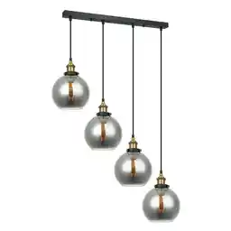 Italux Lampa wisząca nowoczesna CARDENA MDM-4330/4 GD+SG