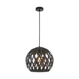 Italux Lampa wisząca nowoczesna Hilo PND-22341-1L-BK