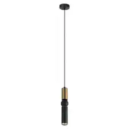 Italux Lampa wisząca nowoczesna Isidora PND-14290-1-BRO-BK