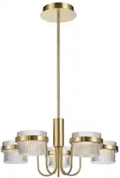 Italux Lampa wisząca Tiara PND-77362-5-40W-GD