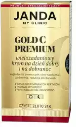 Janda Gold C Premium wielozadaniowy krem do twarzy na dzień dobry i na dobranoc 50ml