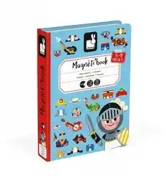 Janod Magnetyczna układanka Kostiumy Chłopiec Magnetibook