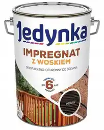 Jedynka Impregnat do Drewna z Woskiem Heban 5L