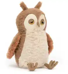 Jellycat Sówka Brązowo Kremowa 22 cm