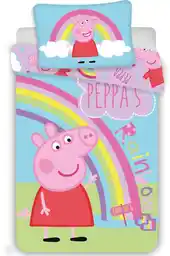 Jerry Fabrics Pościel do łóżeczka Świnka Peppa 100x135