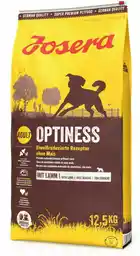 Josera Optiness (1 x 12,5 kg) Karma dla psów z recepturą o zmniejszonej zawartości białka, bez kukurydzy, sucha karma premium dla dorosłych psów, 1 szt. w opakowaniu