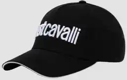 Just Cavalli Czapka z daszkiem 76QAZK30 Czarny