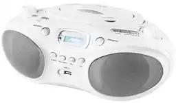 JVC Radioodtwarzacz RD-E661W-DAB CD Bt Aux Biały