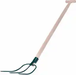 Kadax Widły metalowe Varzi 3-zębne 126 cm, zielone