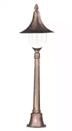 Kaja Lampa ogrodowa stojąca BOSTON K-8129 CZARNY/ZŁOTY