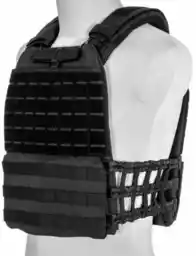 Kamizelka taktyczna typu plate carrier molle laser-cut - czarna GFT-18-028656