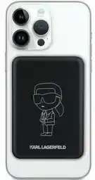 Karl Lagerfeld Powerbank indukcyjny KLPBM5KIOTTGK 5000mAh Nft Outline Ikon