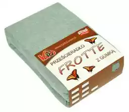 Karo prześcieradło frotte z gumką 60x120 oliwkowe P13-60 grube 200g