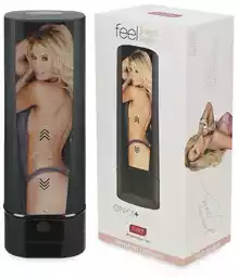 Kiiroo Onyx 2 Jessica Drake - interaktywny masturbator z akumulatorem (czarny)