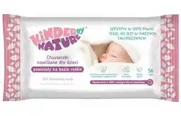 Kinder by Nature Chusteczki nawilżane dla niemowląt i dzieci 56szt