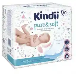 Kindii Pure&Soft Podkłady jednorazowe dla niemowląt 10szt.