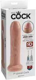 King Cock 7 Foremanator - realistyczne dildo (18 cm) - naturalne