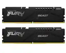 Kingston FURY Beast Black 32GB 6800MT/s DDR5 CL34 DIMM zestaw 2 pamięć do gier stacjonarnych - KF568C34BBEK2-32