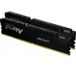 Kingston Fury Beast DDR5 32GB 2 x 16GB 5600 CL36 Czarny Pamięć RAM KF556C36BBEK2-32