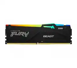 Kingston Fury Beast RGB DDR5 16GB 5600 CL40 Czarny Pamięć RAM KF556C40BBA-16