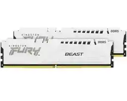 Kingston FURY Beast White 32GB 6400MT/s DDR5 CL32 DIMM zestaw 2 pamięć do gier stacjonarnych - KF564C32BWEK2-32