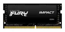 Kingston Fury Impact DDR4 16GB 2666 CL15 SODIMM Czarny Pamięć SO-DIMM KF426S15IB1/16