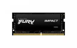 Kingston Fury Impact DDR4 32GB 3200 CL20 SODIMM Czarny Pamięć SO-DIMM KF432S20IB/32